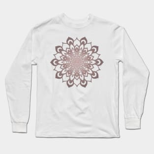 Bronze Mandala Long Sleeve T-Shirt